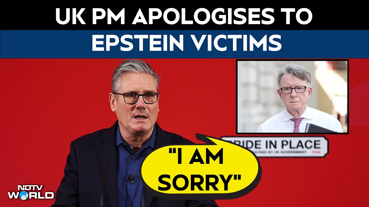 UK PM Keir Starmer Apologises To Epstein Victims Over Mandelson Appointment