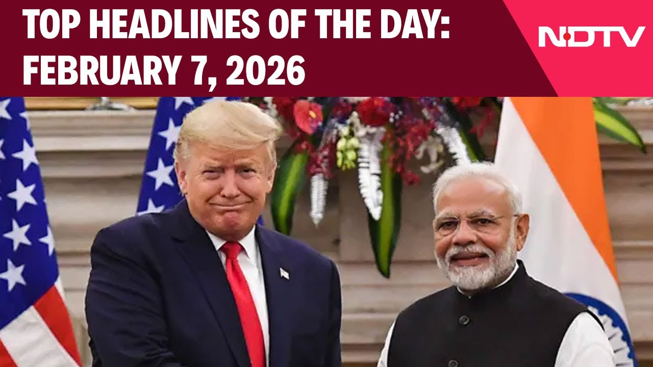Trump Lifts 25% Tariff On India Over Russian Oil Imports | Top Headlines
