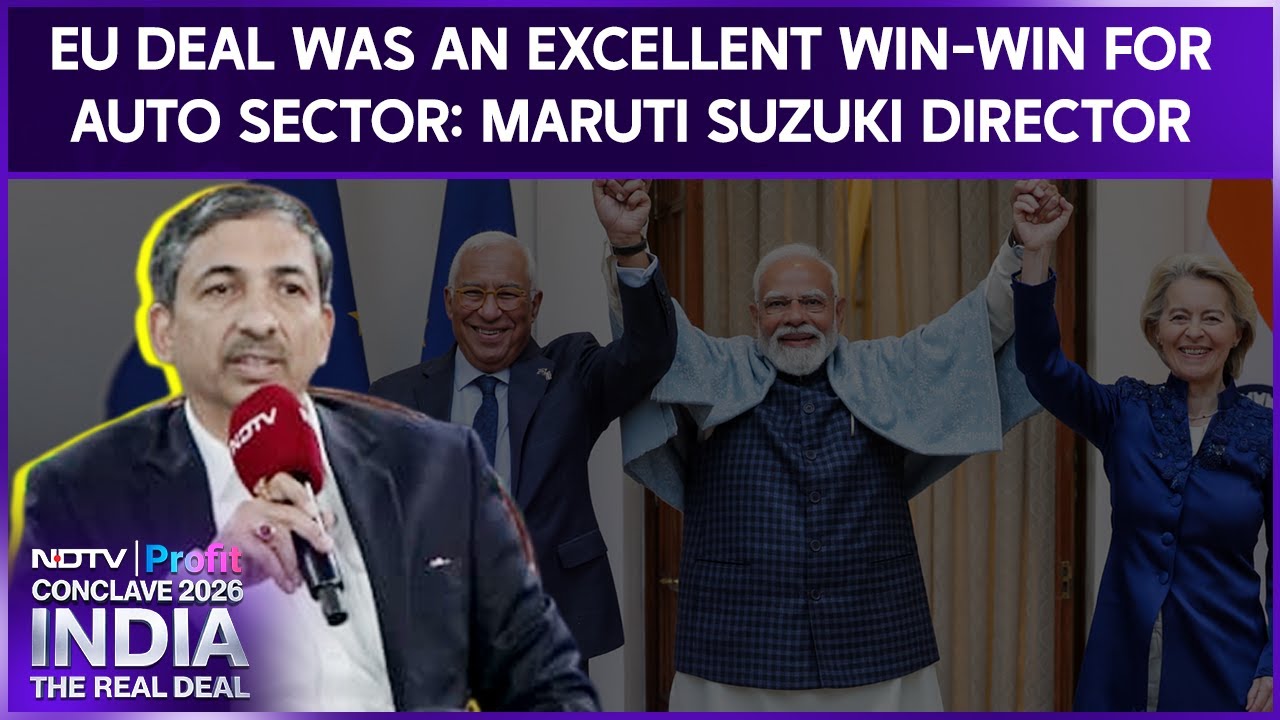 India Balanced Auto Interests Well In EU Pact, Says Maruti Suzuki's Rahul Bharti