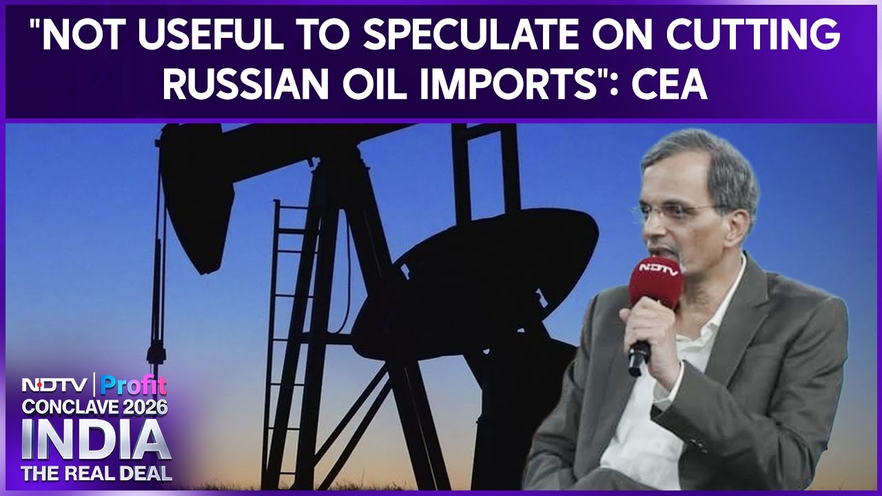 CEA Nageswaran On Russian Oil Imports: "We Cannot Answer Russian Oil Questions Off The Cuff"