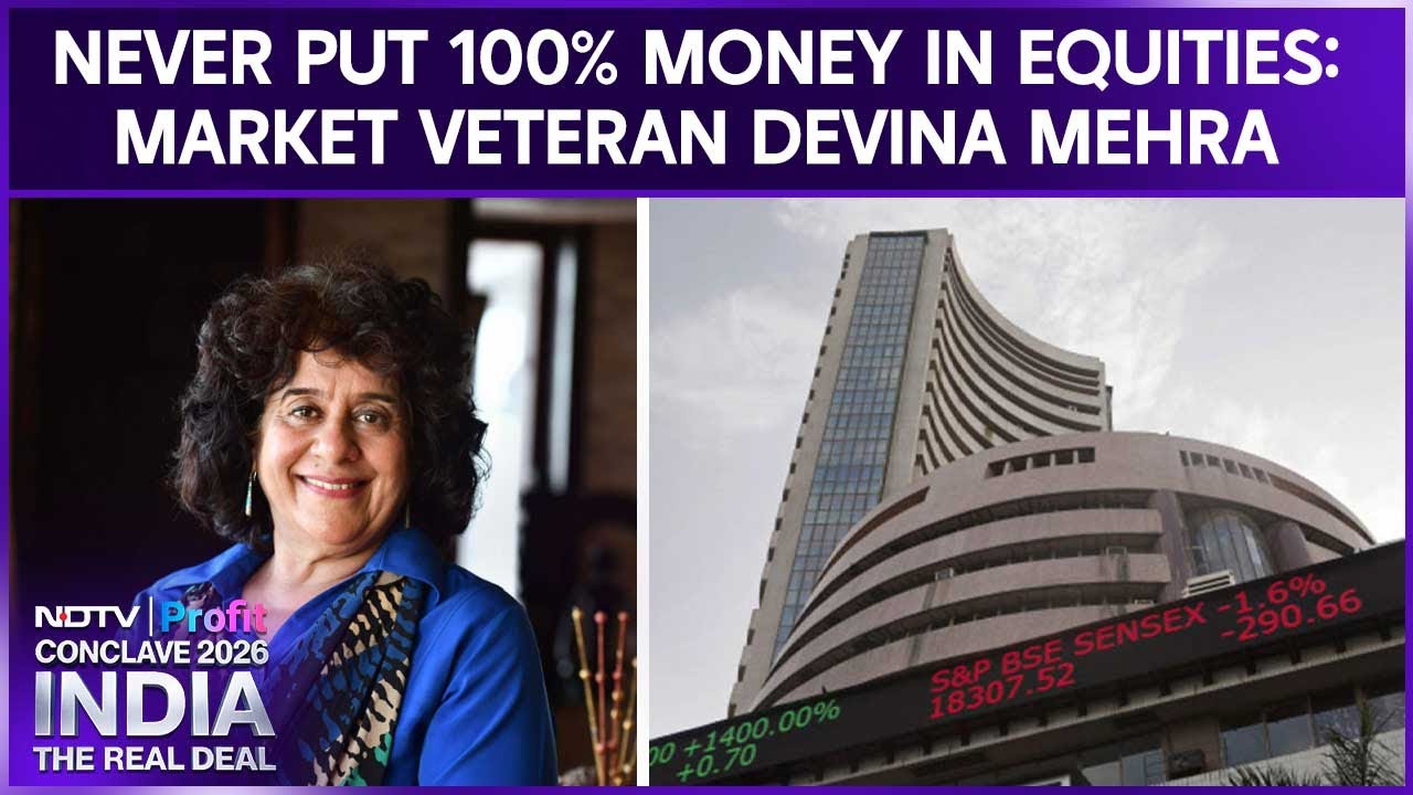Never Put 100% Money In Equities, Warns Market Veteran Devina Mehra