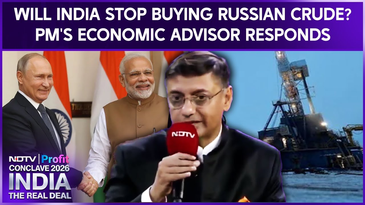 Russia Crude Oil | Will India Stop Buying Russian Crude? Sanjeev Sanyal Sets the Record Straight