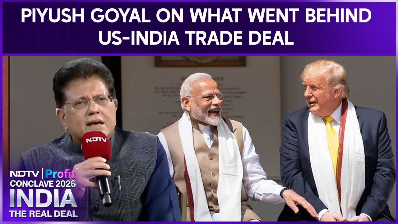 Commerce Minister Piyush Goyal On What Went Behind US-India Trade Deal
