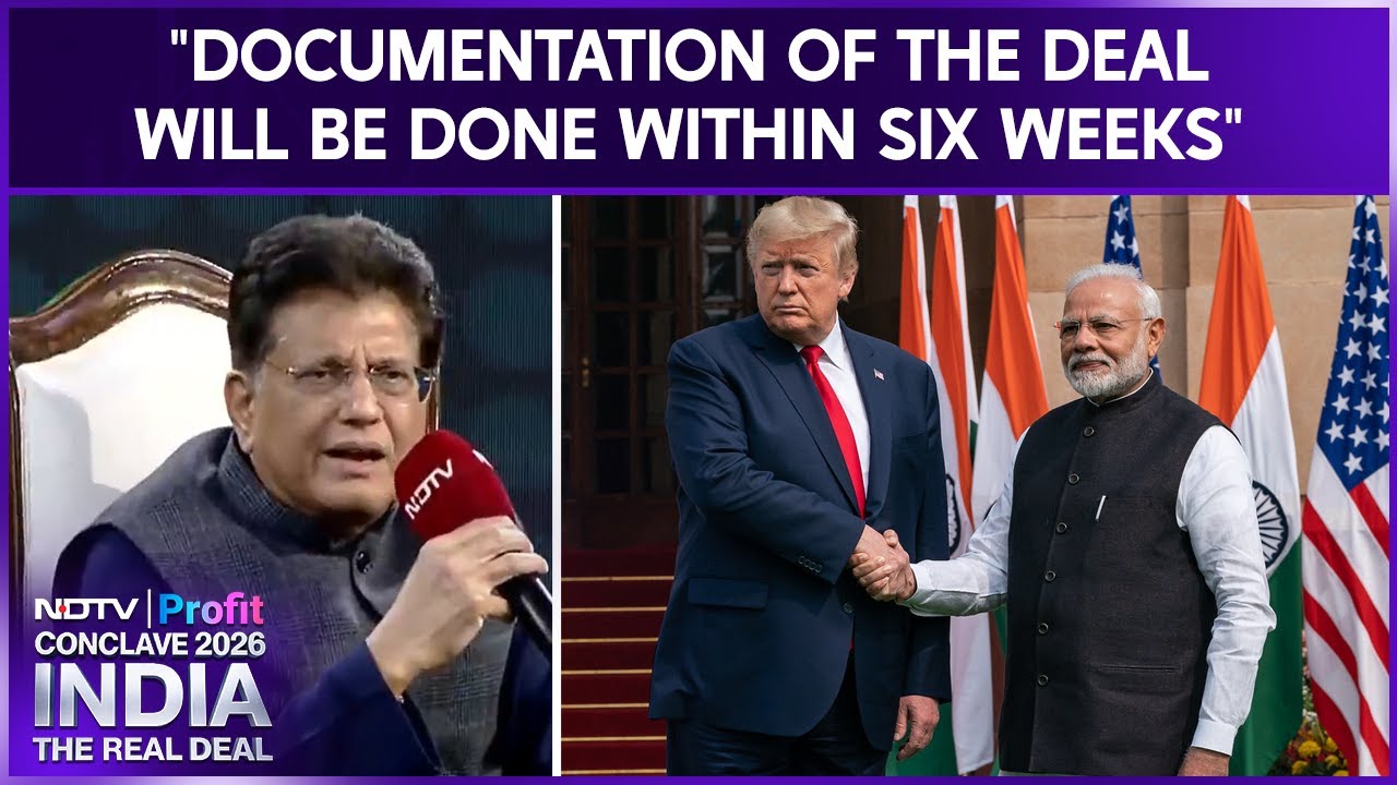 Piyush Goyal On India-US Trade Deal: "All Details Are Sorted Out On Paper"