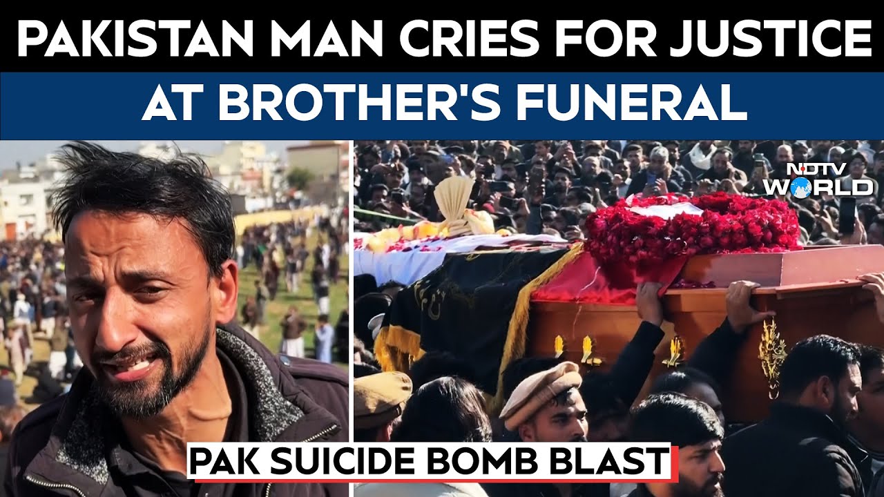 Pakistan Bomb Blast | Funeral In Islamabad After Deadly Suicide Bombing, Man Cries For Justice