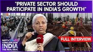 "Private Sector Should Participate In India's Growth": Nirmala Sitharaman