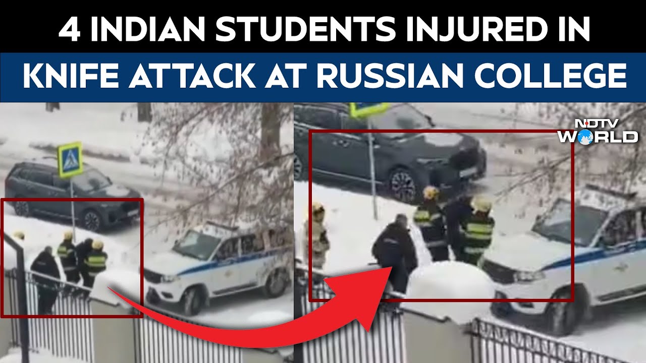 Russia Knife Attack News | 4 Indian Students Injured In Knife Attack At University In Ufa: Embassy