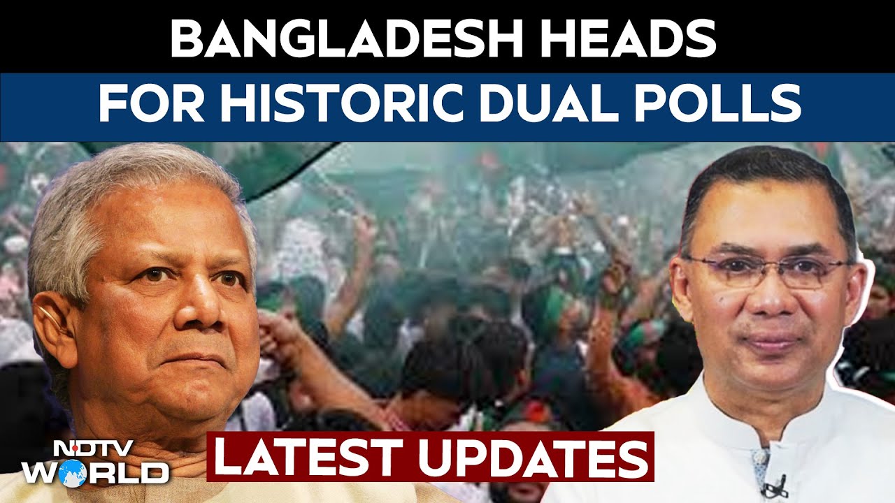 Bangladesh Election News | Bangladesh Heads For Historic Dual Polls, 1st Since Hasina’s Ouster