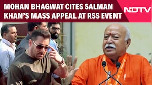 Salman Khan Attends Mohan Bhagwat's Speech At RSS Centenary Event