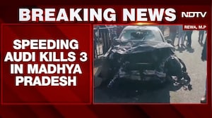 Audi Accident Madhya Pradesh | Speeding Audi Kills 3 Family Members in Madhya Pradesh's Rewa