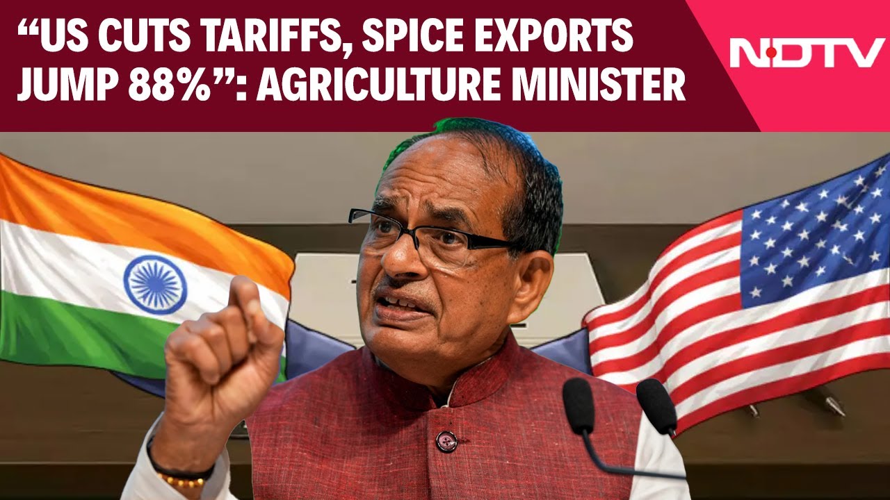 Shivraj Singh Chouhan: US cuts tariffs, spice exports jump 88%, boosting farmers’ incomes
