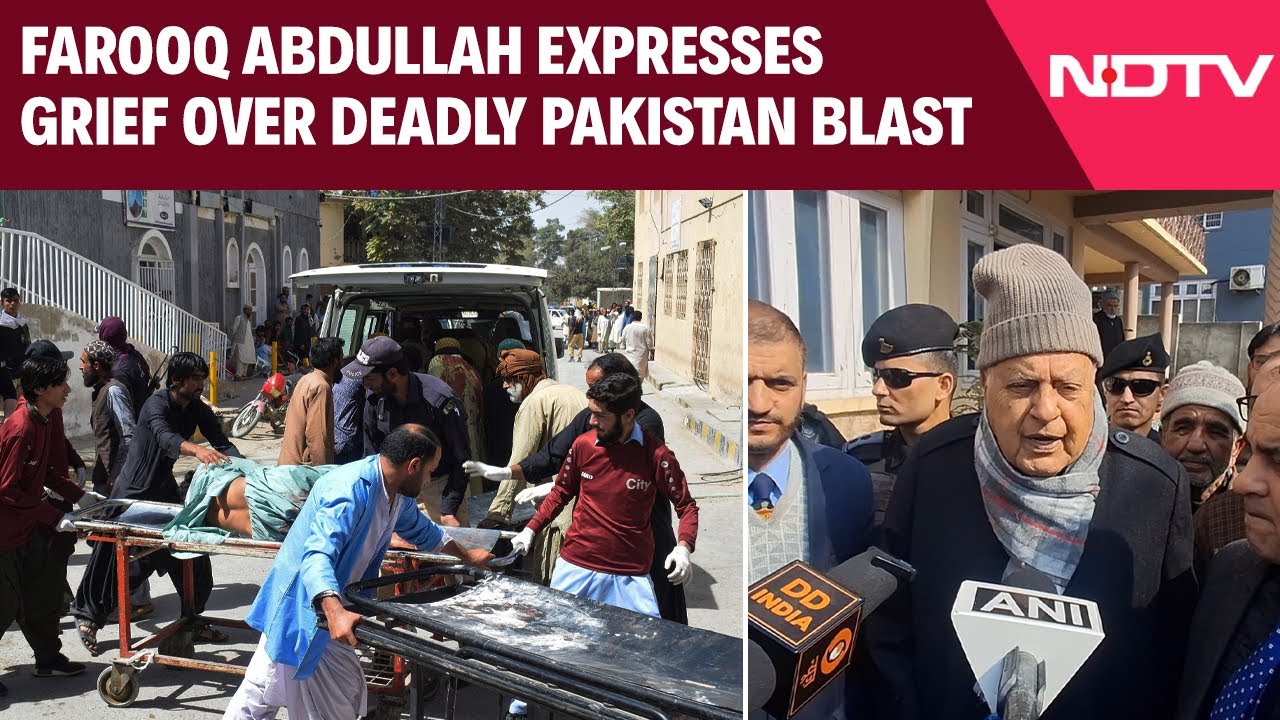 Farooq Abdullah Expresses Grief Over The Killing Of 31 People In Islamabad Blast
