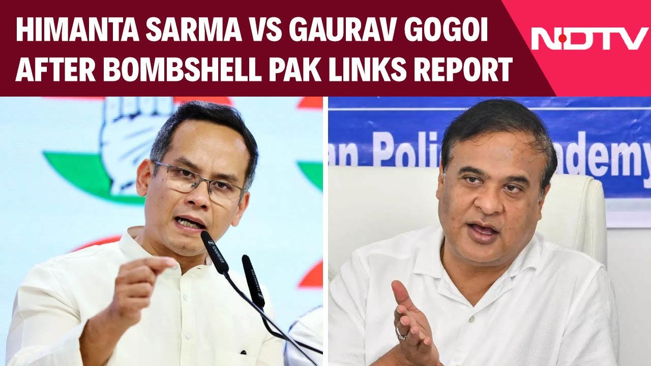 Gaurav Gogoi Wife Elizabeth | Himanta Sarma vs Gaurav Gogoi After Bombshell Report In Pak Links Case