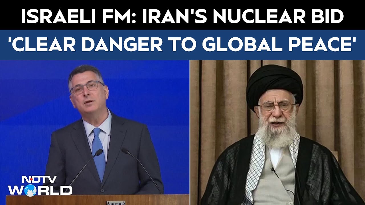 Israel News | Israel FM Warns: Iran&rsquo;s Nuclear, Missile Threats Jeopardize Global Peace