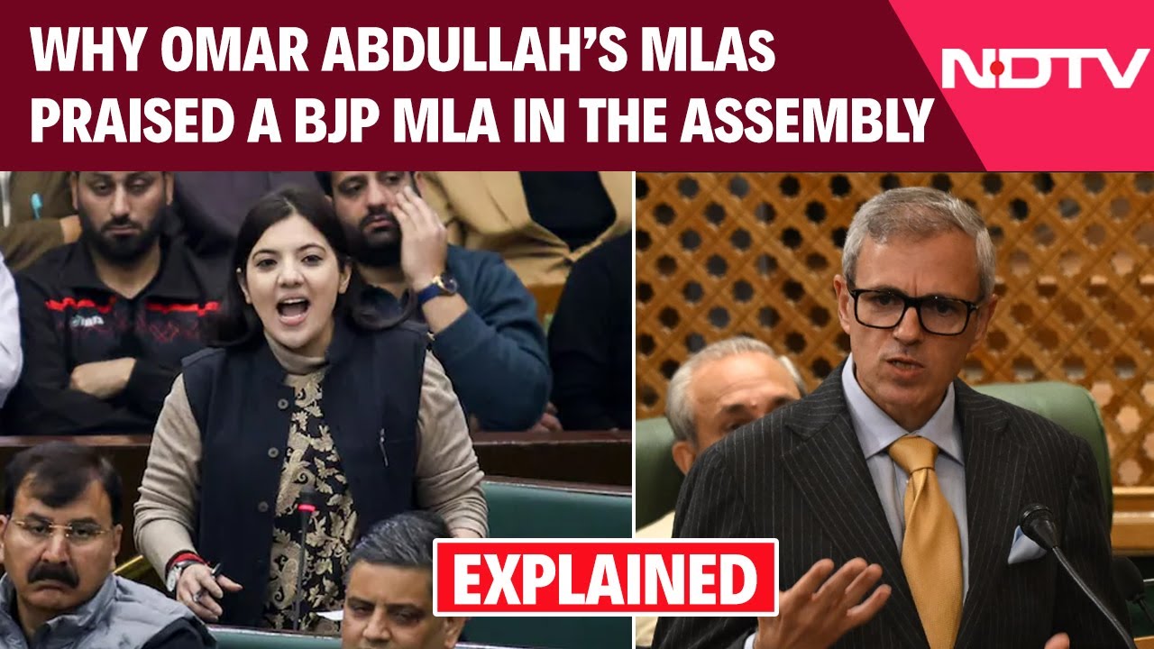 Jammu And Kashmir News | BJP MLA Tore Into J&K Budget. Why Omar Abdullah's MLAs Still Praised Her