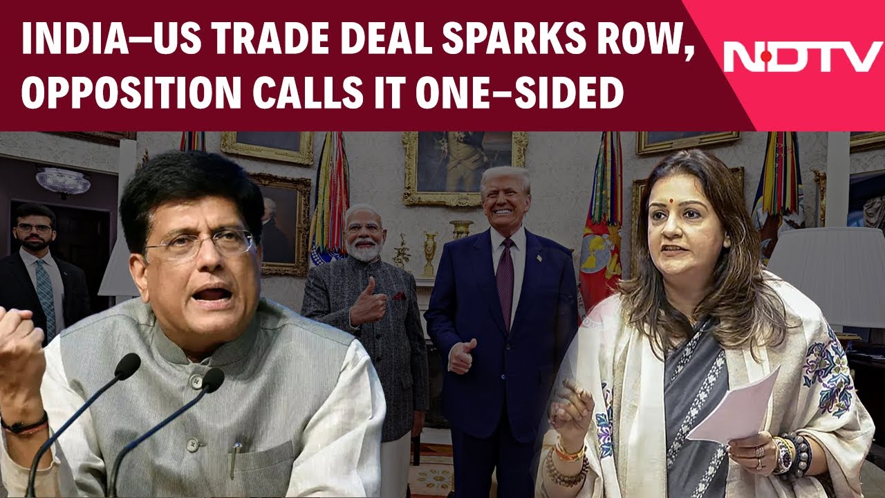 Opposition Slams India-US Trade Deal, Centre Says Farmers' Interests Safe