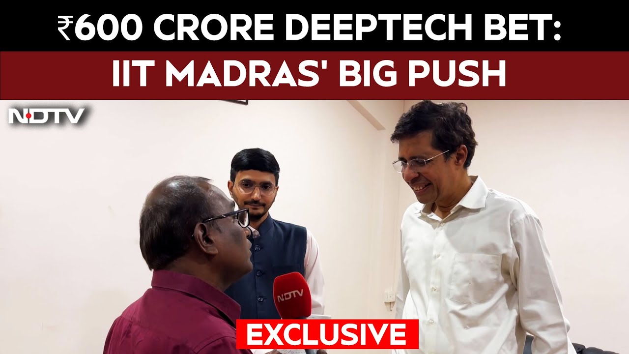 ₹600 Crore Deeptech Bet: IIT Madras&rsquo; Big Push To Build India&rsquo;s First True Deeptech Unicorns
