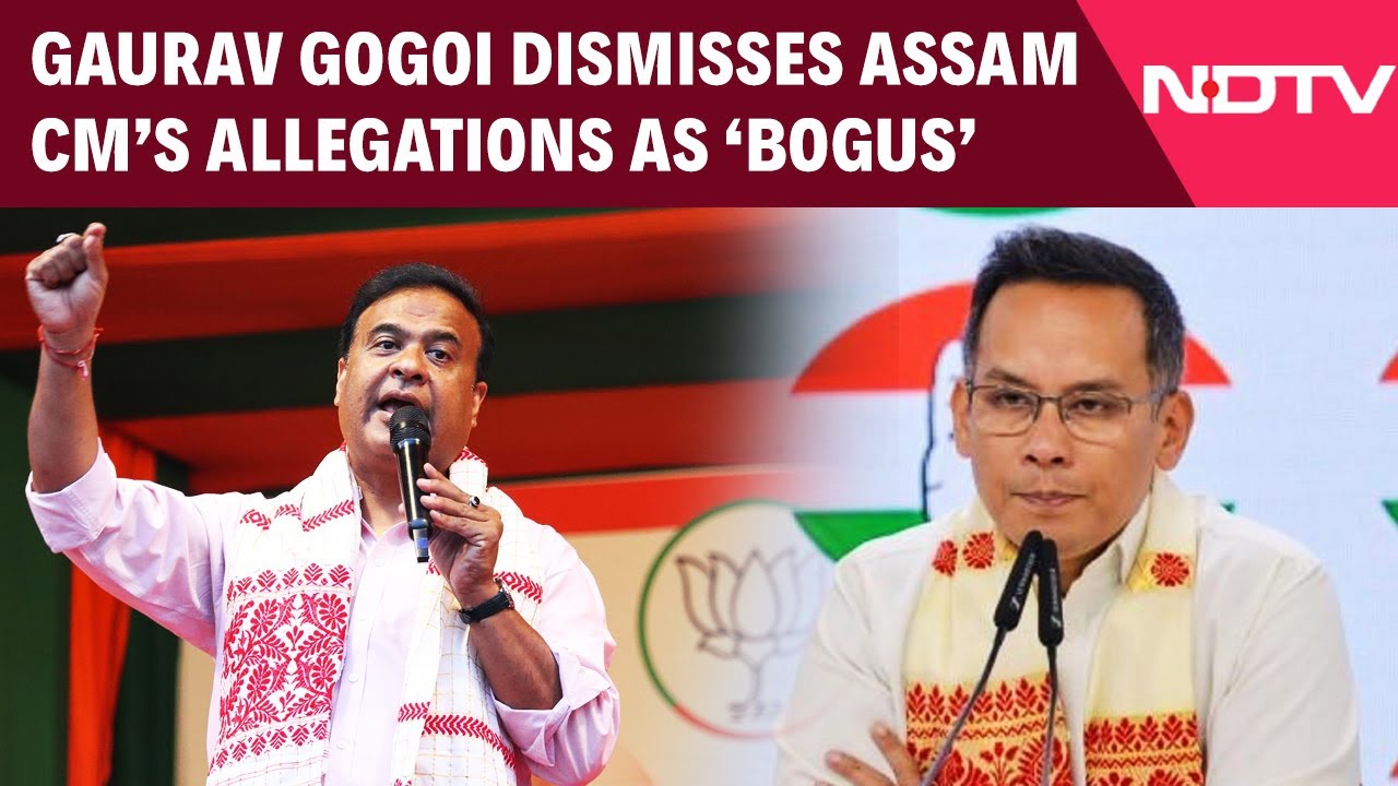 'Super Flop Press Conference': Gaurav Gogoi On Assam CM's Allegations