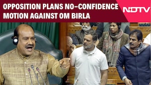 Opposition Plans No-Confidence Motion Against Lok Sabha Speaker Om Birla