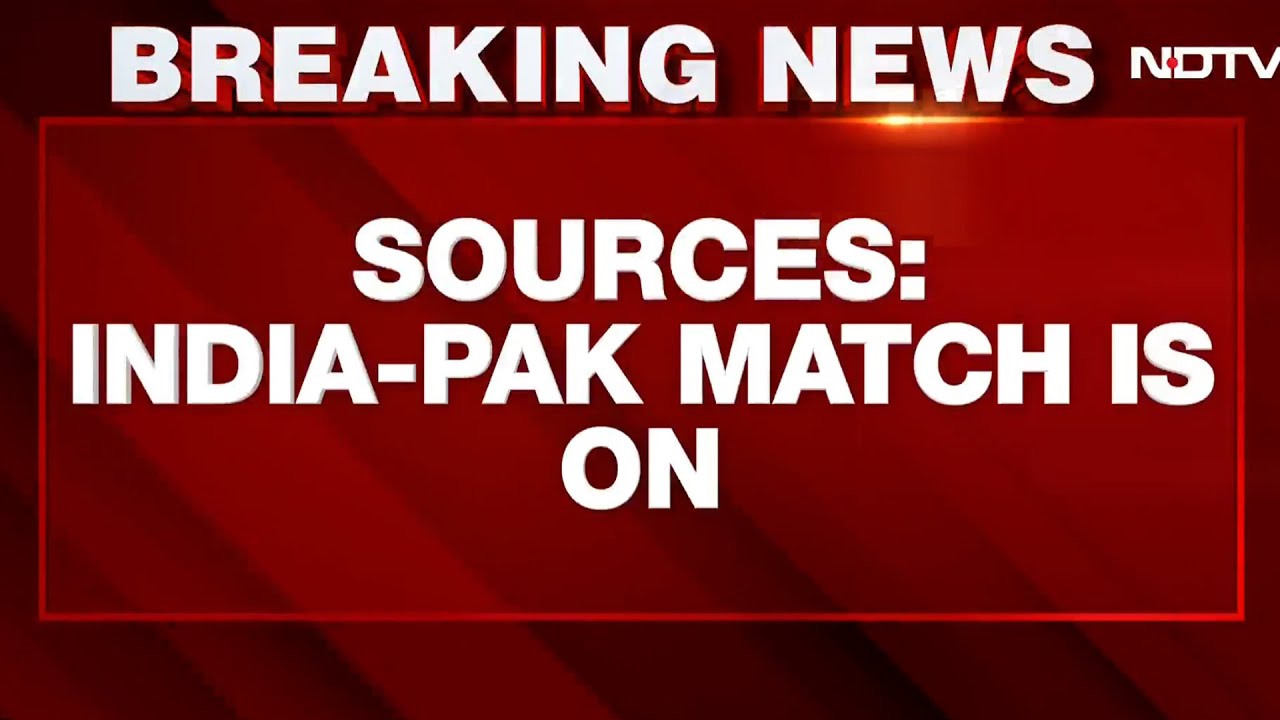 India vs Pakistan T20 World Cup Match On As Pakistan Cricket Board Makes U-Turn: Sources