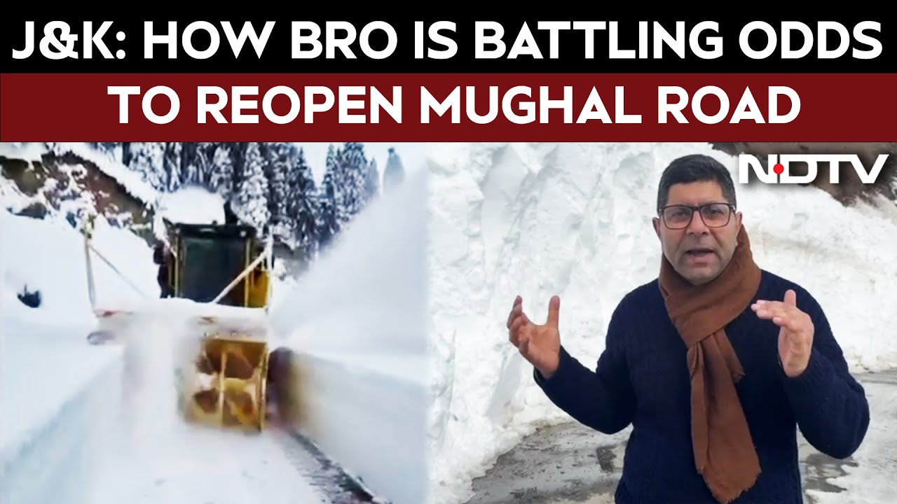 Restoring Lifeline On Mountains - How BRO Is Battling Odds To Reopen Mughal Road