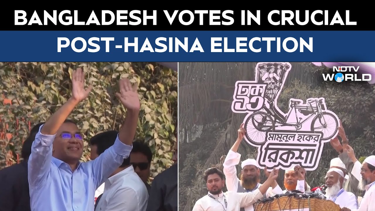 Bangladesh Votes in Crucial Post-Hasina Election Amid Hopes and Fears