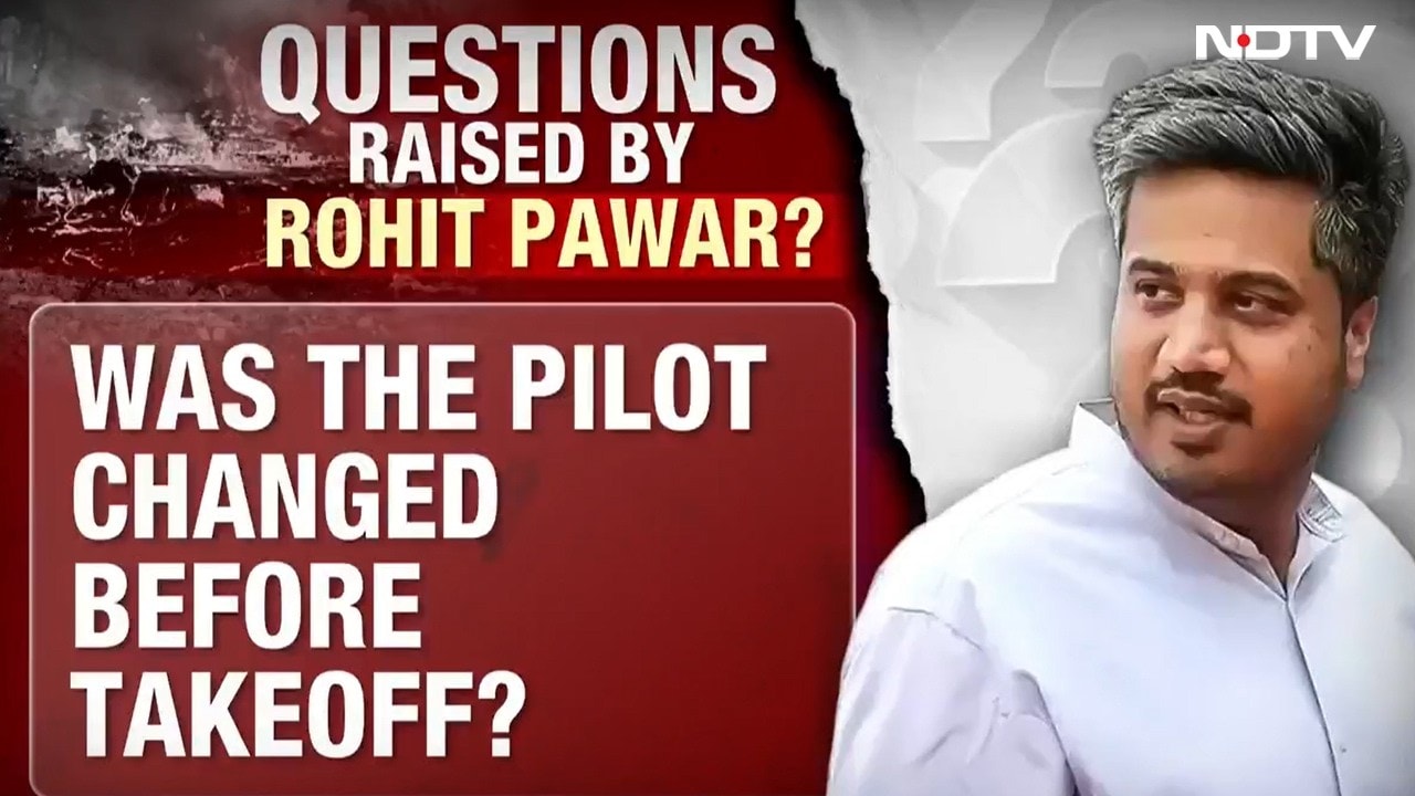 Rohit Pawar Press Conference | "100% Sure It's Conspiracy": Rohit Pawar On Ajit's Plane Crash Death