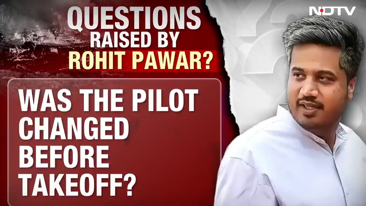 Rohit Pawar Press Conference | "100% Sure It's Conspiracy": Rohit Pawar On Ajit's Plane Crash Death