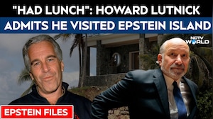 Howard Lutnick Epstein Files | "Had Lunch": Top Trump Official Admits He Visited Epstein Island