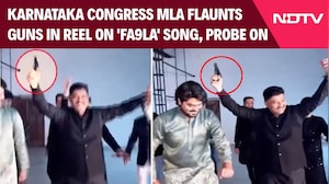 Karnataka Congress MLA Flaunts Guns In Reel On 'Fa9la' Song, Probe On