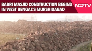 West Bengal Babri | 'Babri Masjid' Construction By Humayun Kabir Begins In Bengal