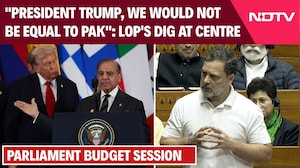 Rahul Gandhi Speech | "President Trump, Talk To Us As Equals": Rahul Gandhi's Dig At Centre