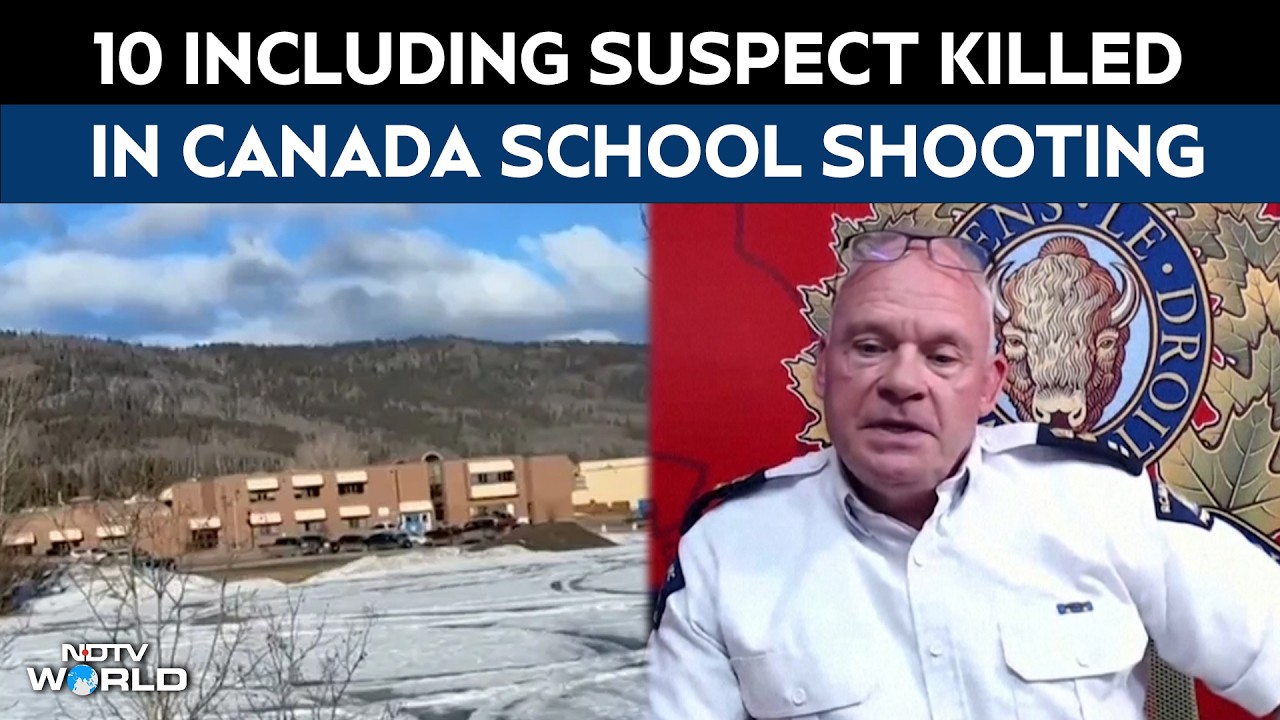 10 Including Woman Suspect Killed In Canada School Shooting, 25 Injured
