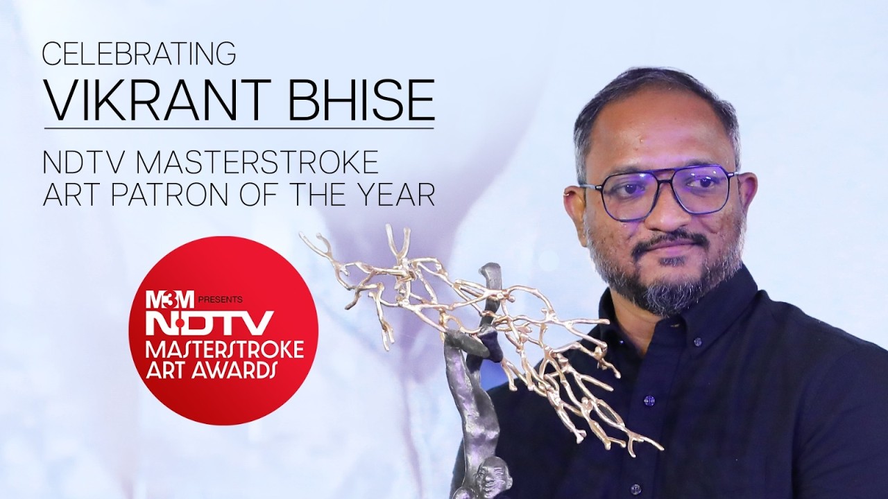 Vikrant Bhise Is NDTV Masterstroke Emerging Artist of the Year