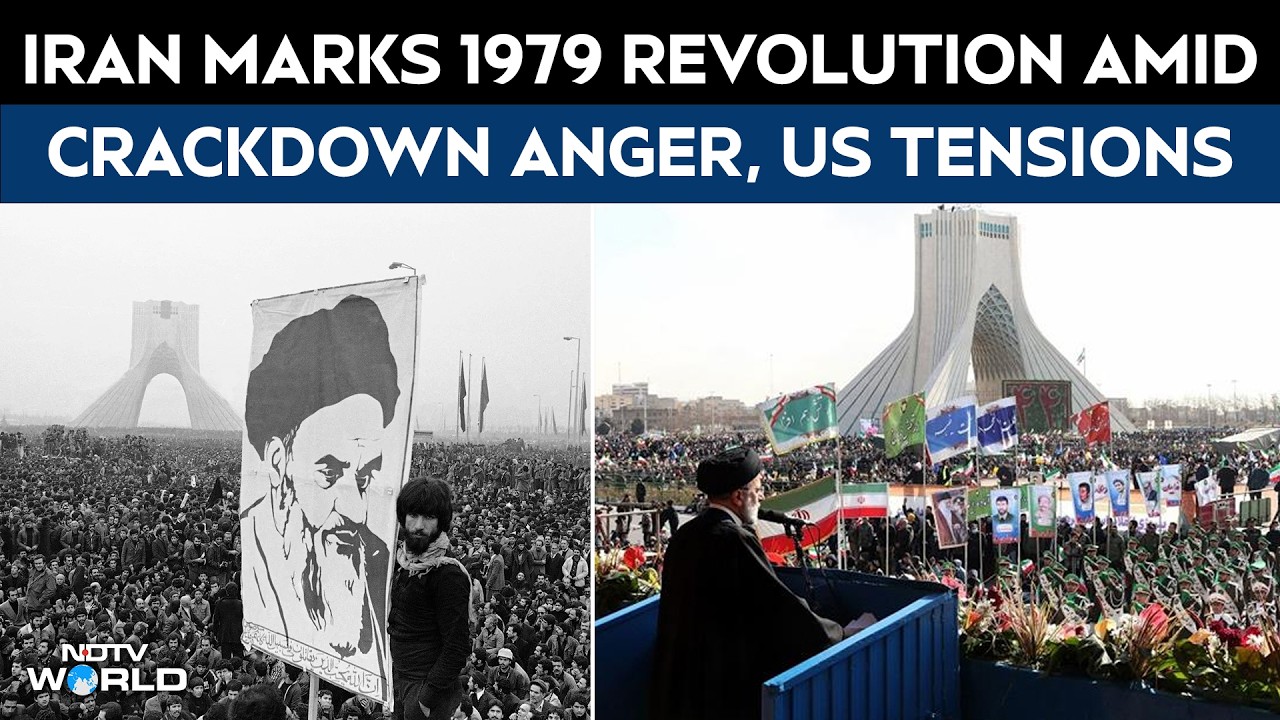 Iran News | Iran Marks 1979 Revolution Amid Crackdown Anger And US Tensions