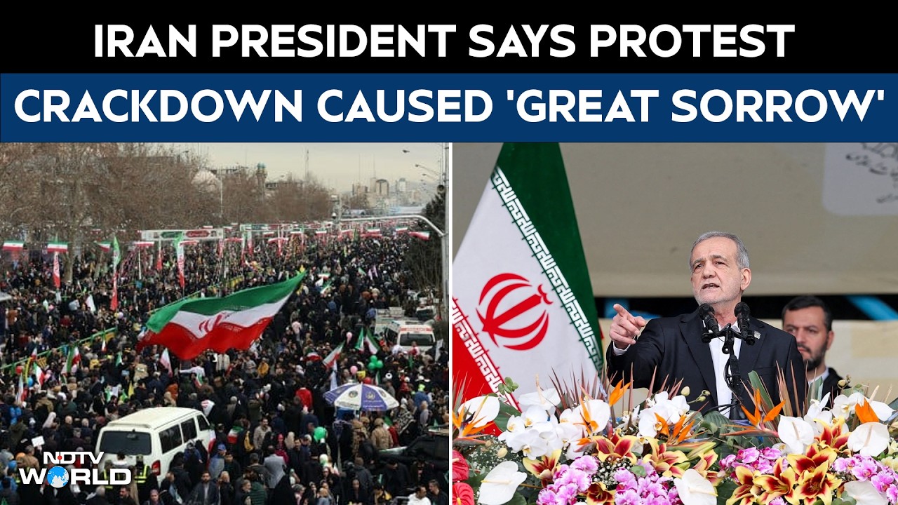 Iran News | Iran President Says Protest Crackdown Caused 'Great Sorrow'