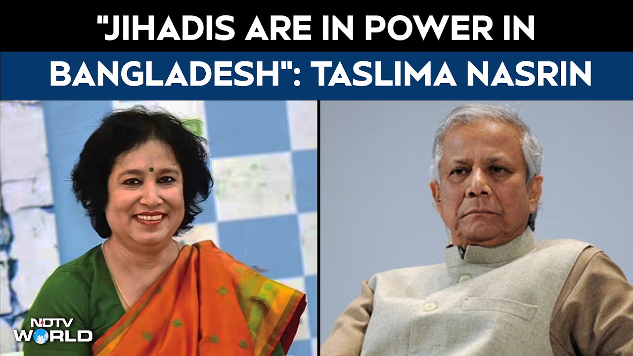 "Jihadis Are In Power": Taslima Nasrin Slams Yunus Regime Ahead Of Bangladesh Elections