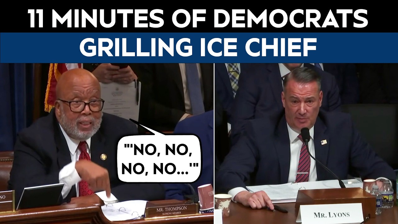 Democrats Launch Astonishing Assault On Acting ICE Director Todd Lyons | ICE Raids | USA News