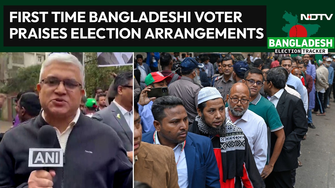 First-Time Voter Applauds Poll Management In Bangladesh Election