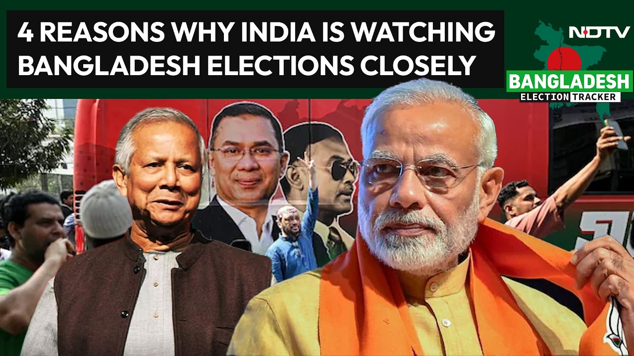 Bangladesh Election News | Why India Is Watching Bangladesh Elections Closely?