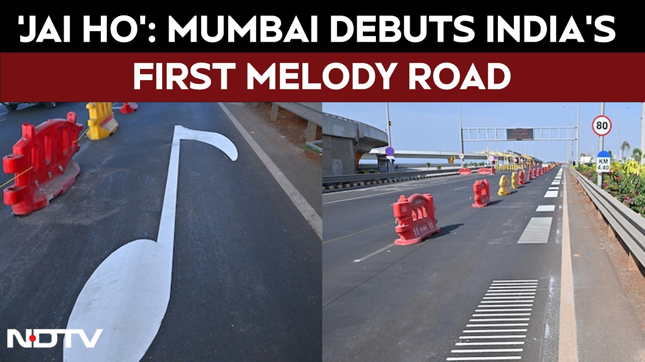 Mumbai Debuts India's First Melody Road, 'Jai Ho' Now Part Of Commute