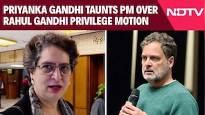 'Macho Man': Priyanka Gandhi Taunts PM Modi Over Rahul Gandhi Privilege Motion