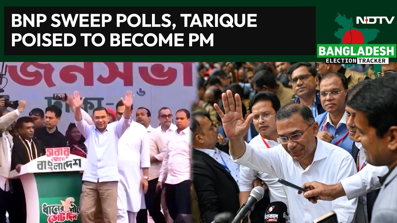 Tarique Rahman News | BNP Sweeps Bangladesh Polls, Tarique Rahman Set To Lead After Historic Win