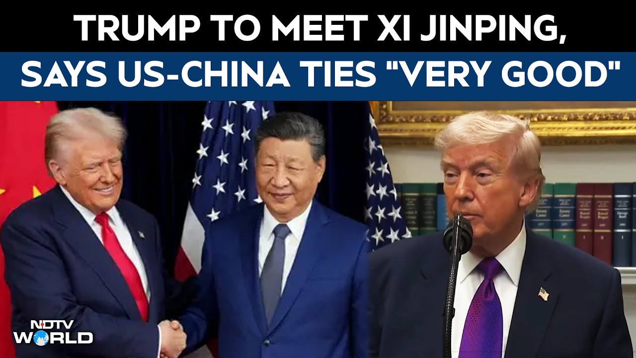 Trump Latest News | Trump To Meet Xi Jinping In April, Says US-China Ties &ldquo;Very Good&rdquo;