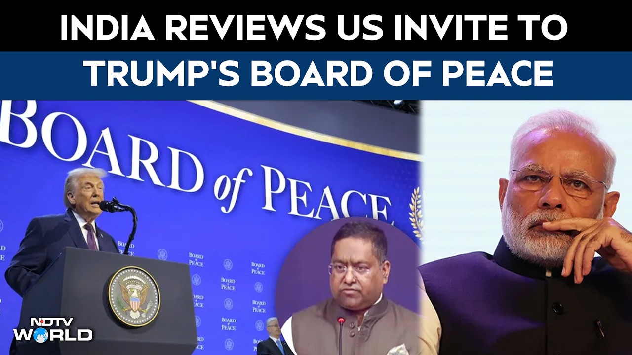 Proposal Under Review: India On US Invite To Join Trump's 'Board Of Peace'