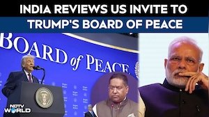 Proposal Under Review: India On US Invite To Join Trump's 'Board Of Peace'