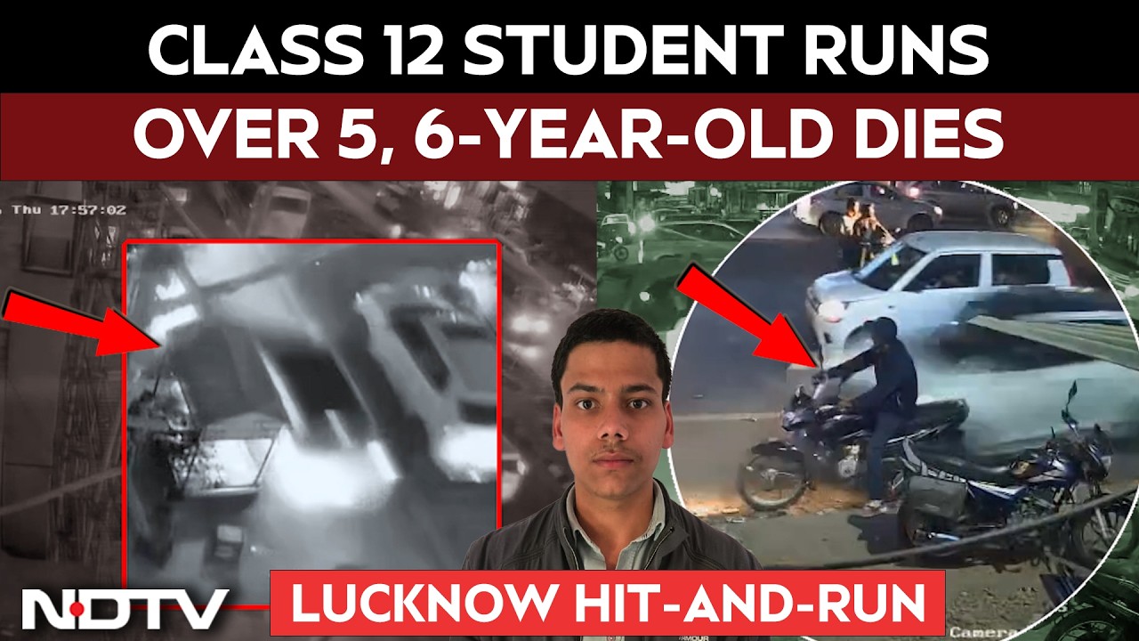 Lucknow Hit-And-Run Case: Class 12 Student Runs Over 5, 6-Year-Old Dies