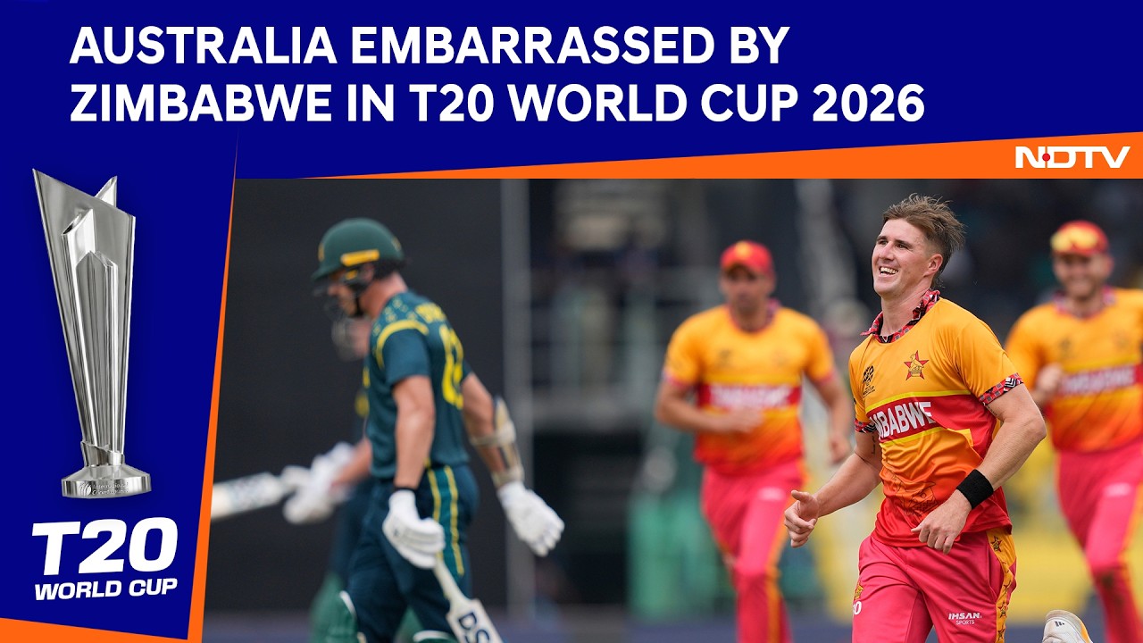 Australia Embarrassed By Zimbabwe In T20 World Cup 2026, Blow Super 8 Hopes