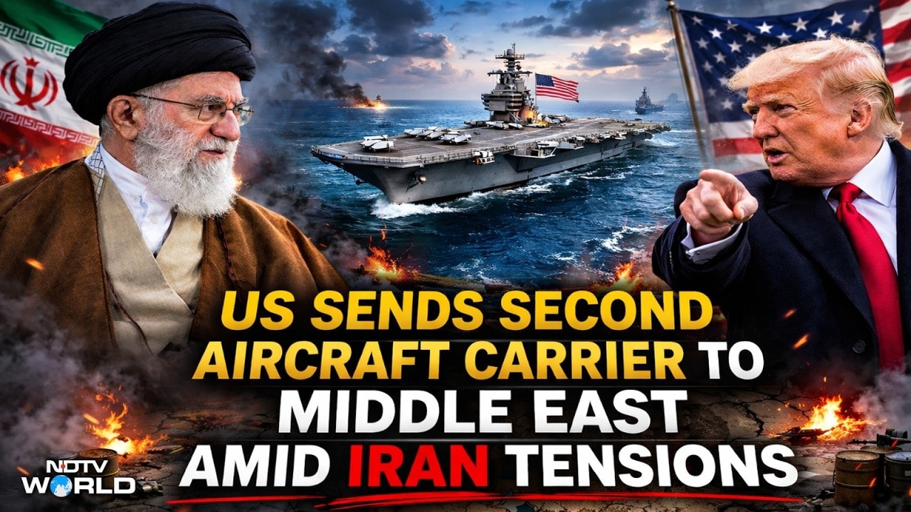 US Sanctions On Iran | US To Deploy USS Gerald R. Ford To Middle East As Iran Tensions Escalate