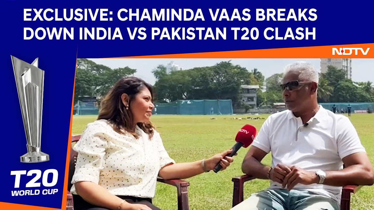 NDTV Exclusive: Chaminda Vaas Breaks Down India Vs Pakistan T20 Clash